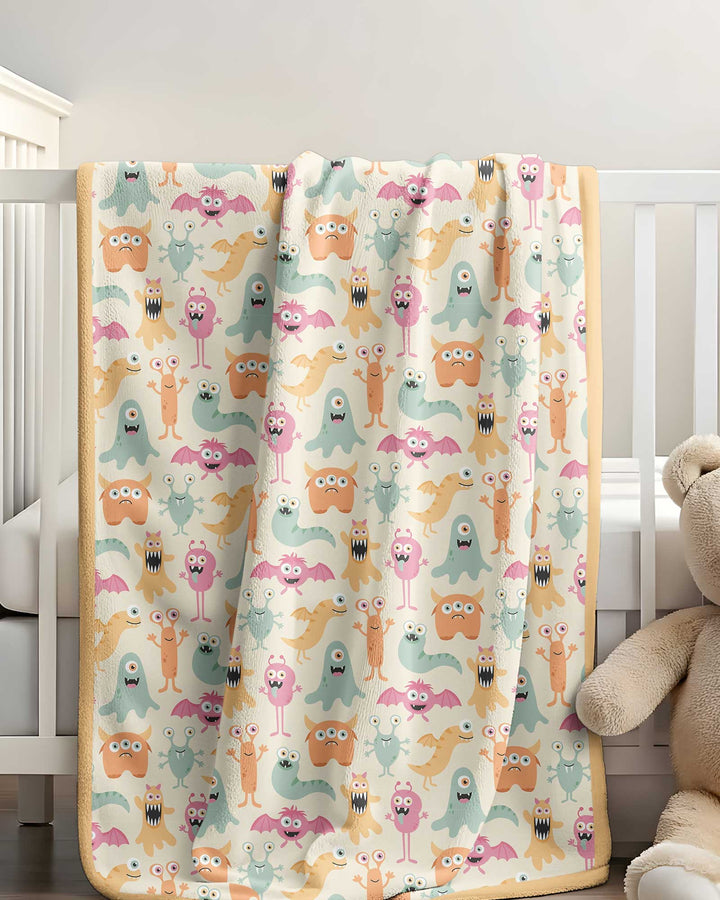 Monster Boo Bash Bamboo Blanket