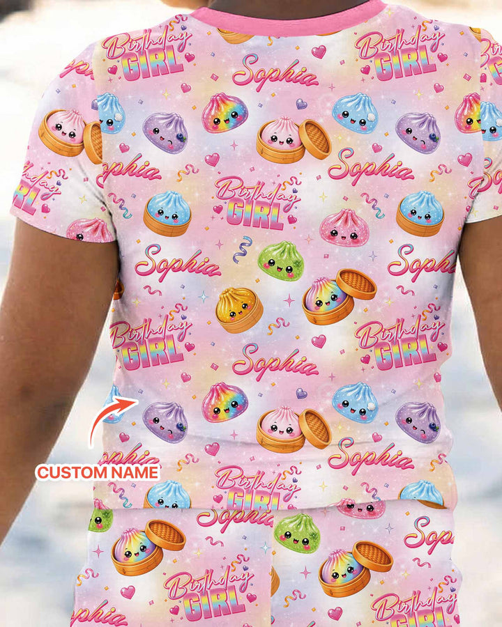 CUSTOM Template Bamboo Two Piece Short Sleeve Pyjamas Set