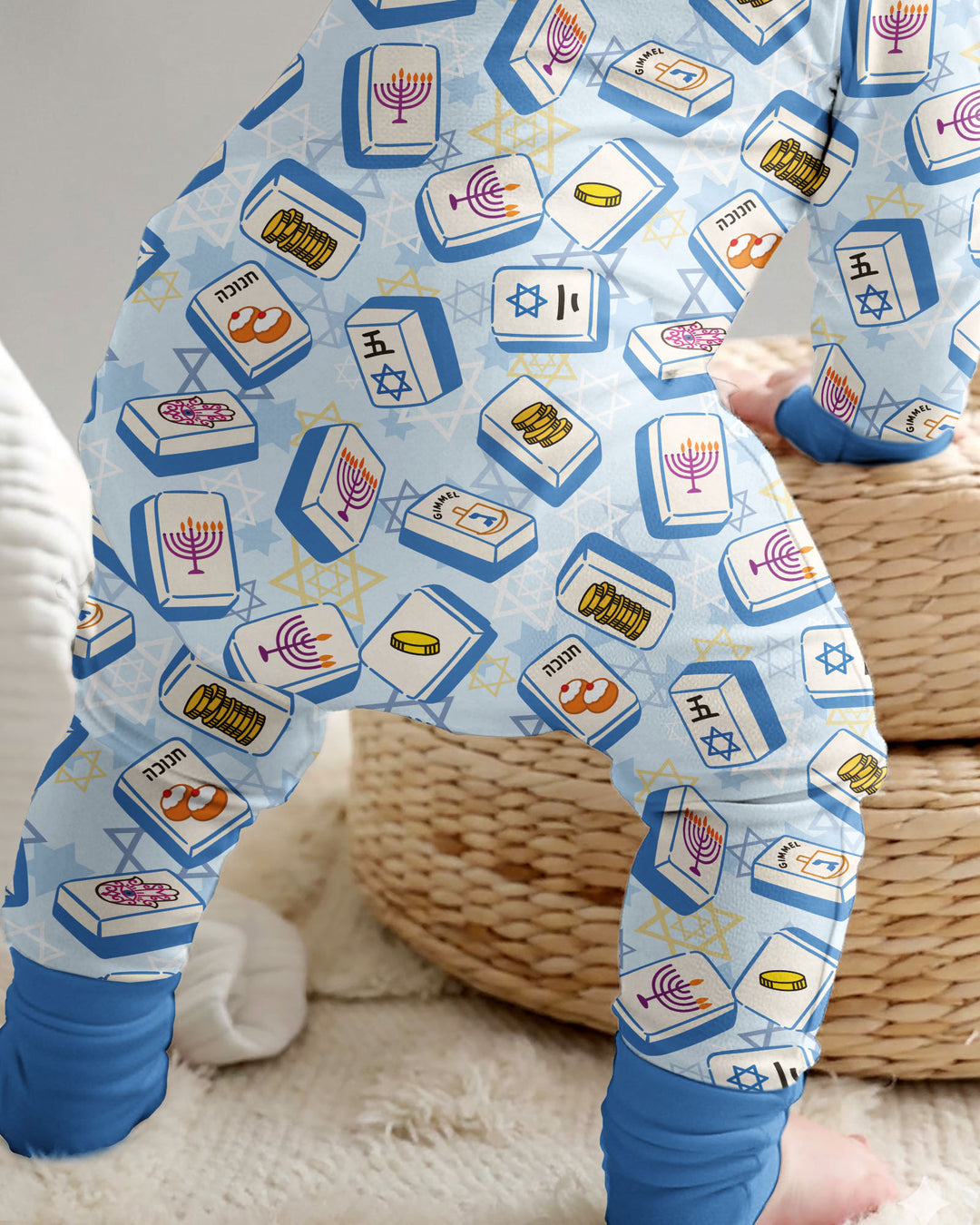 Hanukkah Mahjong Club Bamboo Convertible Zippy