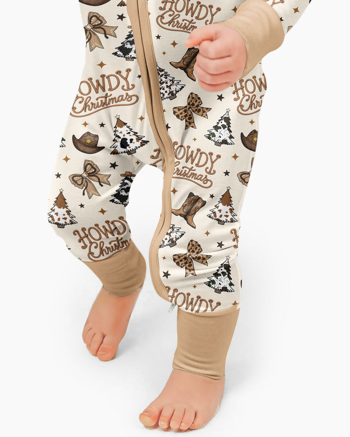 Coquette Western Howdy Christmas Bamboo Convertible Zippy