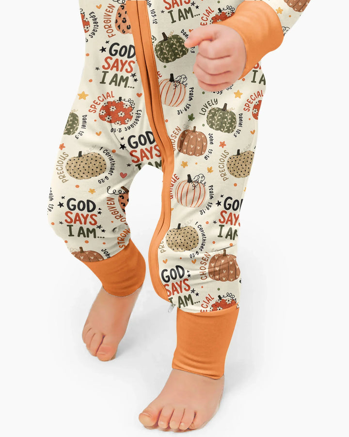 Fall God Says I Am Bamboo Convertible Zippy