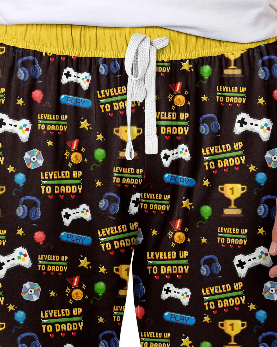 Leveled Up Daddy & Me Matching Bamboo Men's Pajama Set