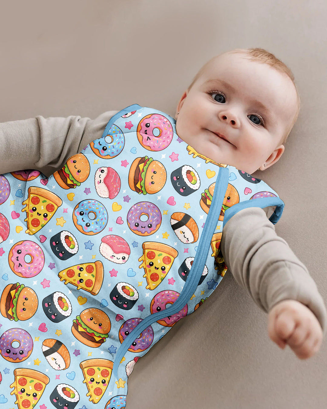 Kawaii Snack Party Bamboo Sleep Bag