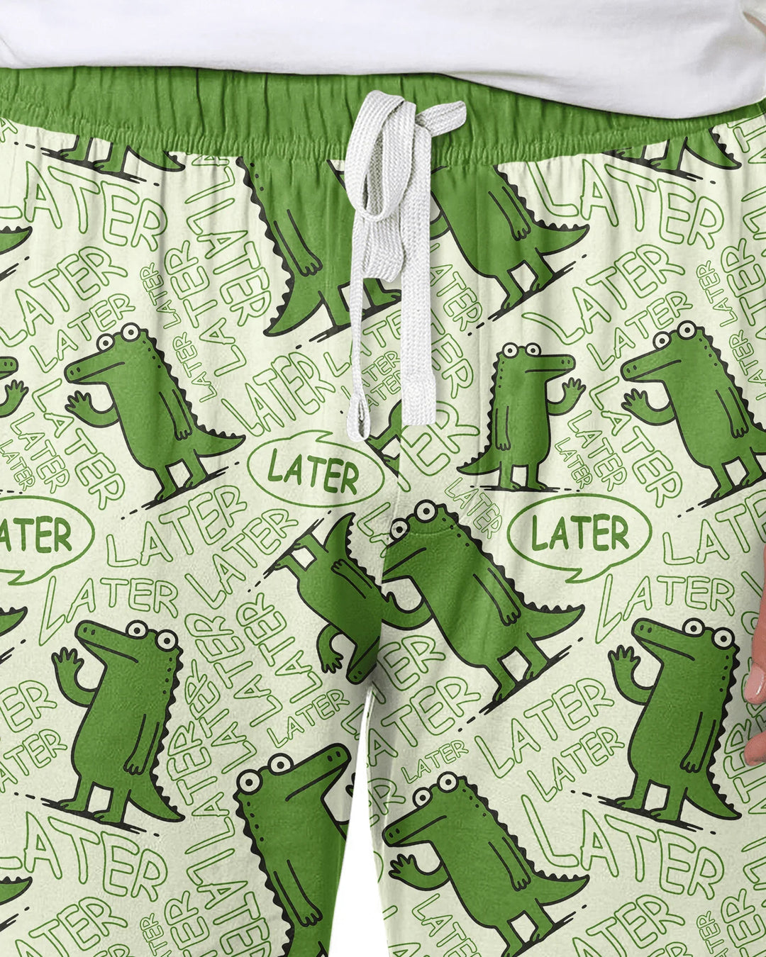 See you later, alligator! Bamboo Men's Pajama Set