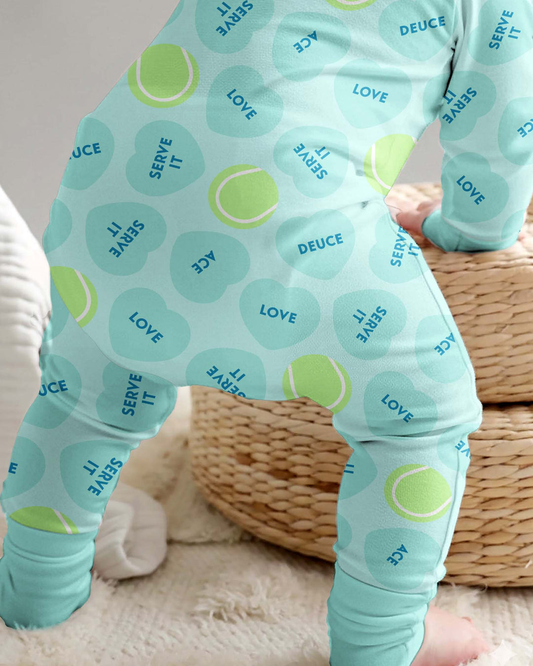 Tennis with Love Bamboo Convertible Zippy
