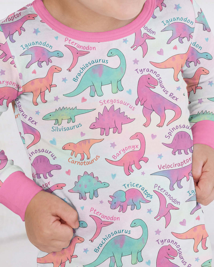 Template Bamboo Two Piece Long Sleeve Pyjamas Set