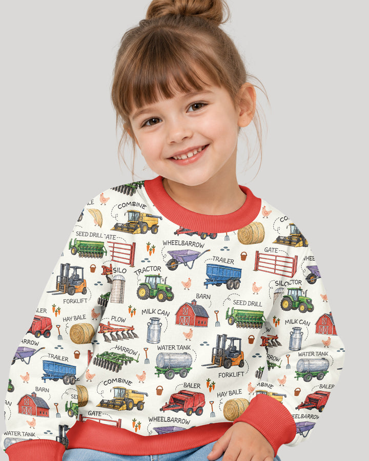 Little Farmer Bamboo Crewneck Sweatshirt