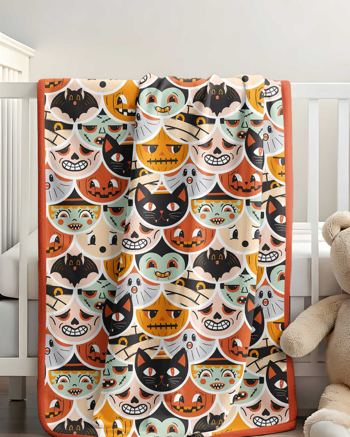 Monster Mash-Up Bamboo Blanket