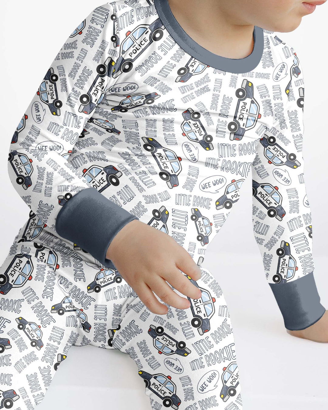 Little Rookie Bamboo Two Piece Long Sleeve Pajama Set