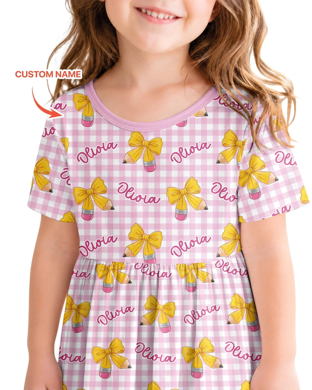 Coquette Back To School Bamboo Twirl Dress