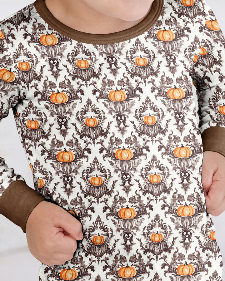 Template Bamboo Two Piece Long Sleeve Pyjamas Set