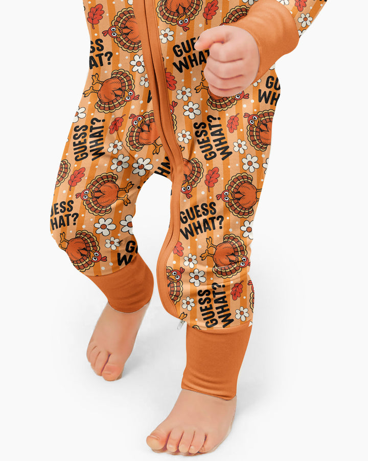 Guess What Turkey Butt Bamboo Convertible Zippy