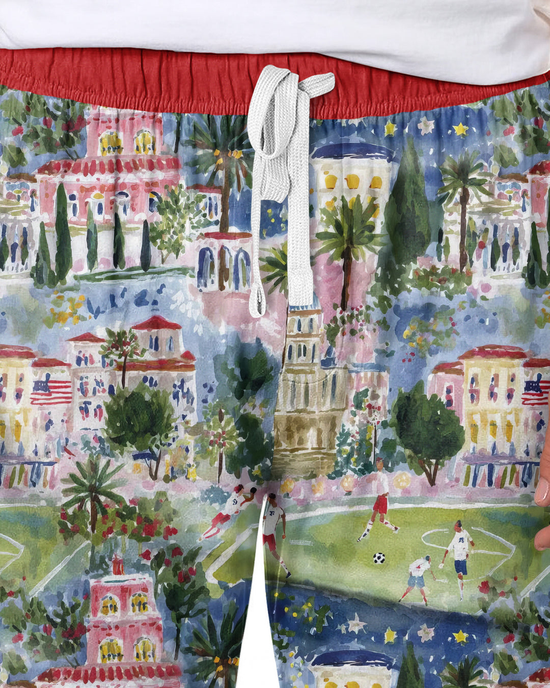 Soccer Tour 2026 Bamboo Men's Pajama Set