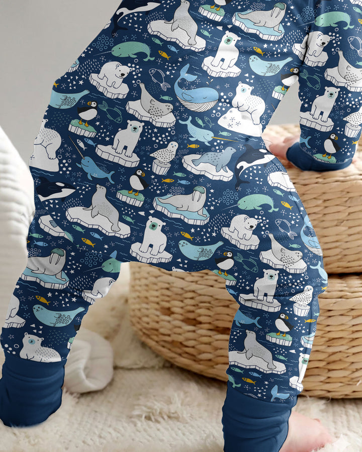 Animal Icebergs Bamboo Convertible Zippy