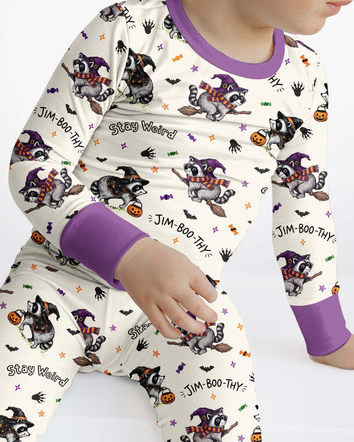 Amazing Jimboothy Bamboo Two Piece Long Sleeve Pajama Set