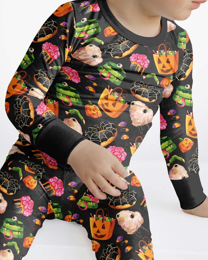 Template Bamboo Two Piece Long Sleeve Pyjamas Set