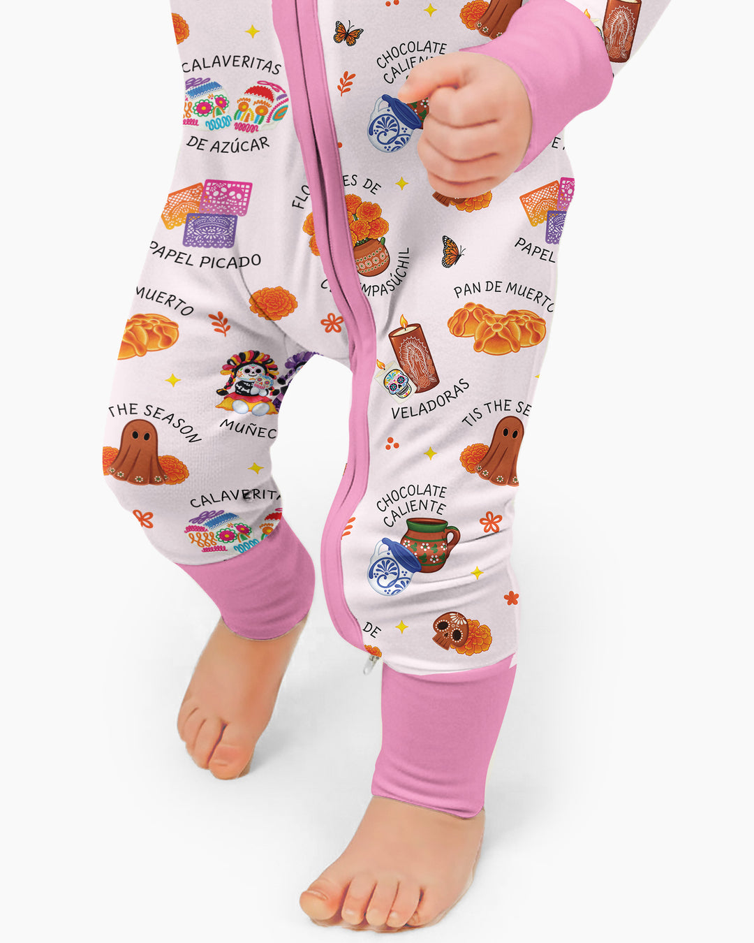 Tis the Dia De Muertos Season Bamboo Convertible Zippy