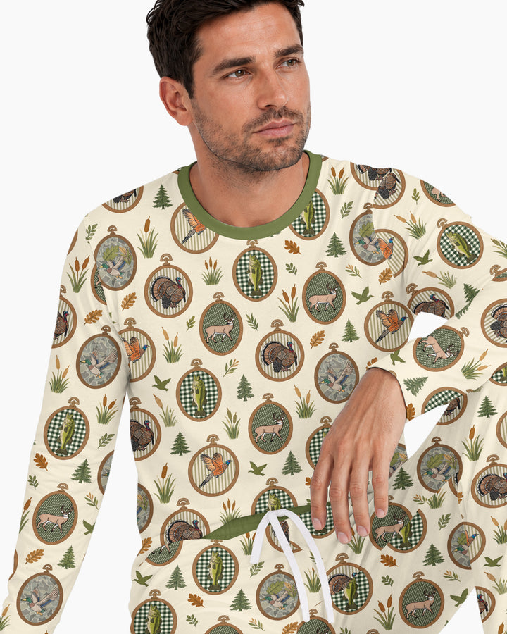 Hunting Season Bamboo Men's Pajama Set