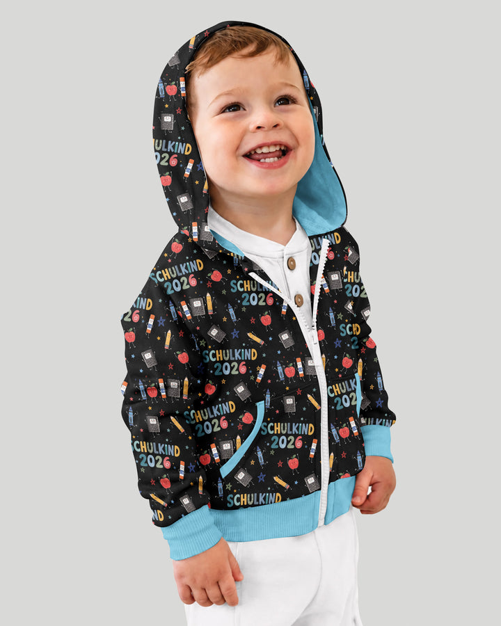 First Day Fun 2026 Bamboo Zip Hoodie