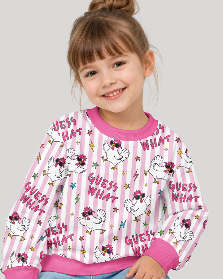 Guess What Chicken Butt! Bamboo Crewneck Sweatshirt