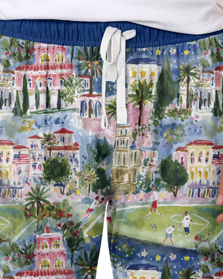 Soccer Tour 2026 Bamboo Men's Pajama Set