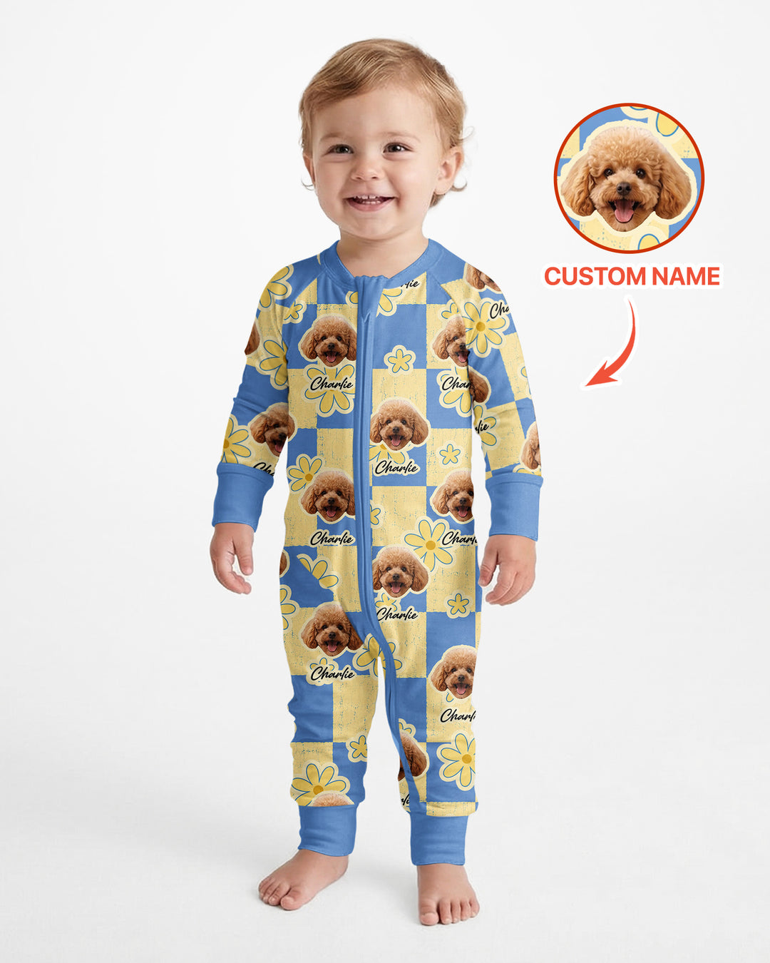Funny Pet Pattern Bamboo Convertible Zippy