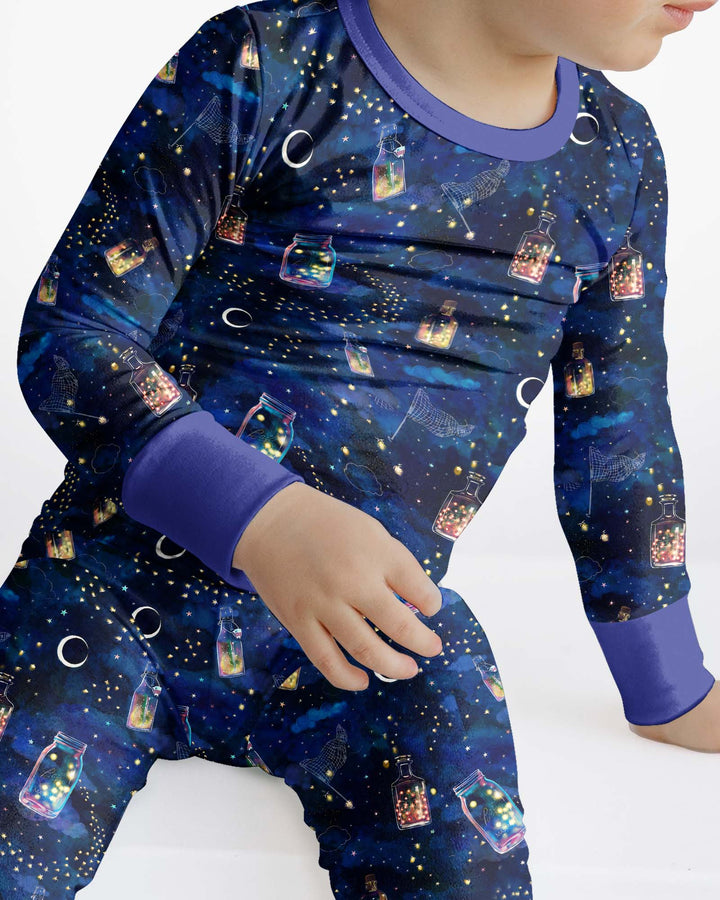 Template Bamboo Two Piece Long Sleeve Pyjamas Set