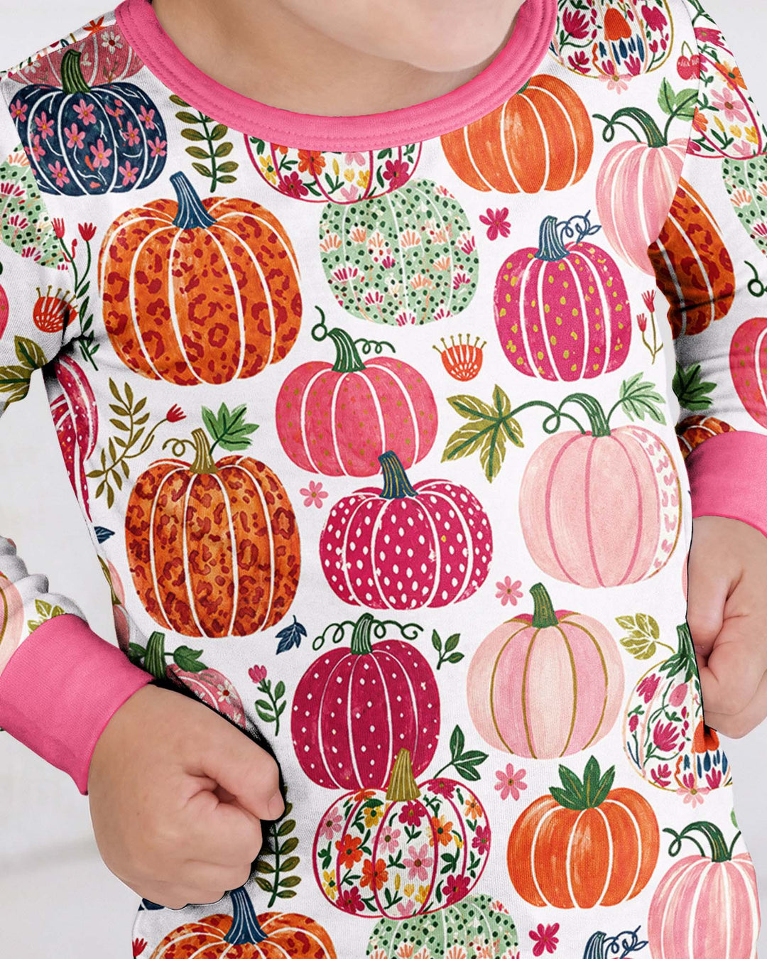 Template Bamboo Two Piece Long Sleeve Pyjamas Set
