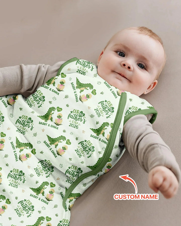 Custom Name Fathers Day 2026 Bamboo Sleep Bag