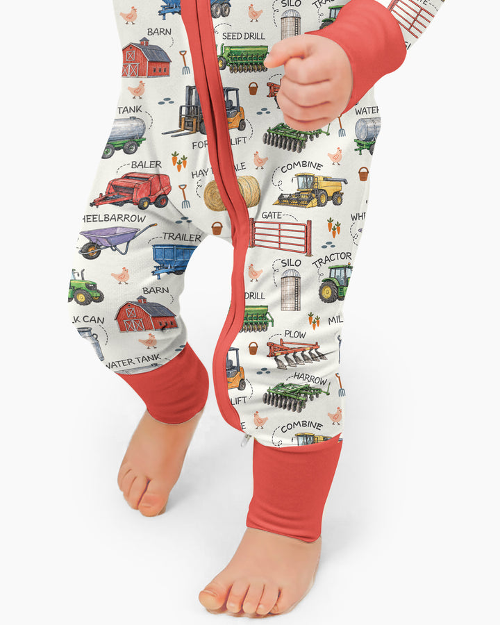 Little Farmer Bamboo Convertible Zippy