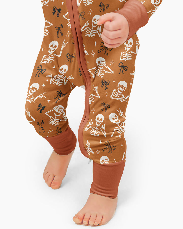 Funny Skeleton Bamboo Convertible Zippy