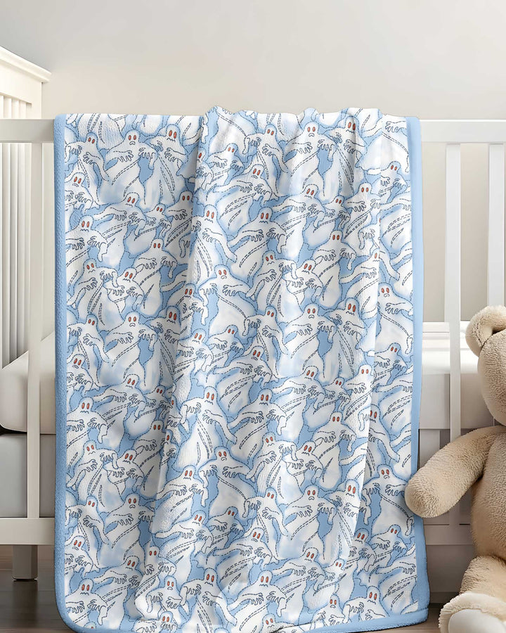 Ghostly Threads Bamboo Blanket