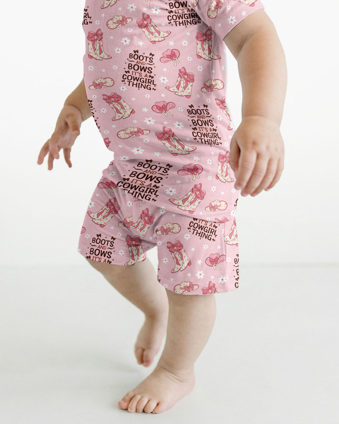 Template Bamboo Two Piece Short Sleeve Shorts Pyjamas Set