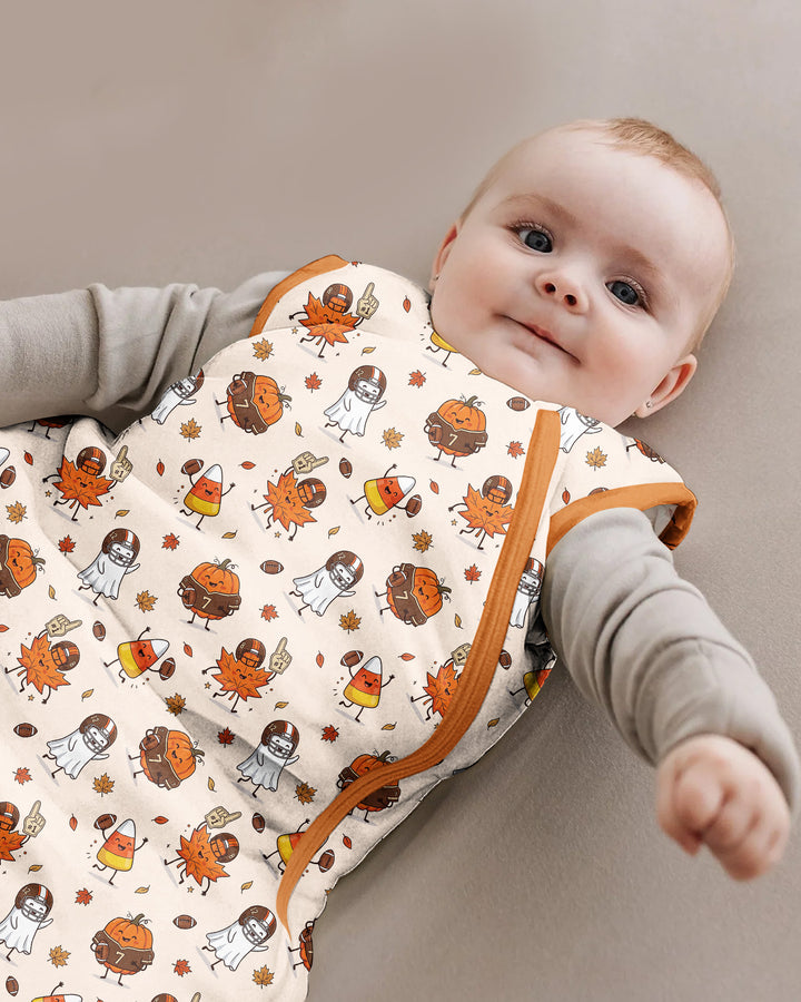Fall Day Football Bamboo Sleep Bag