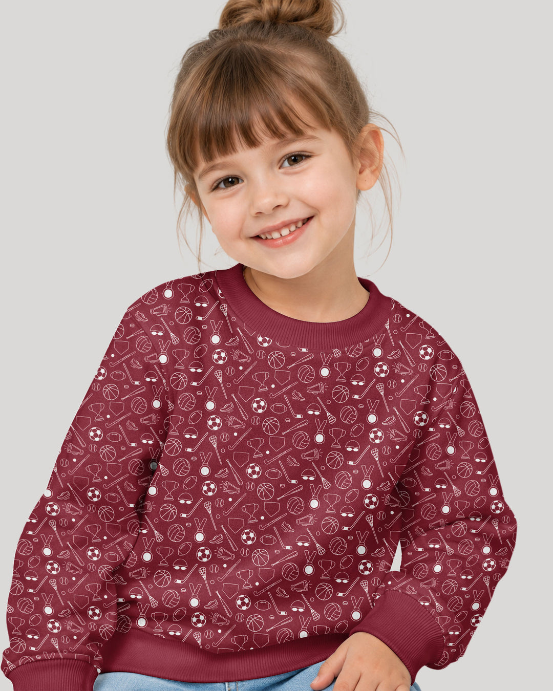Doodle Sports Bamboo Crewneck Sweatshirt