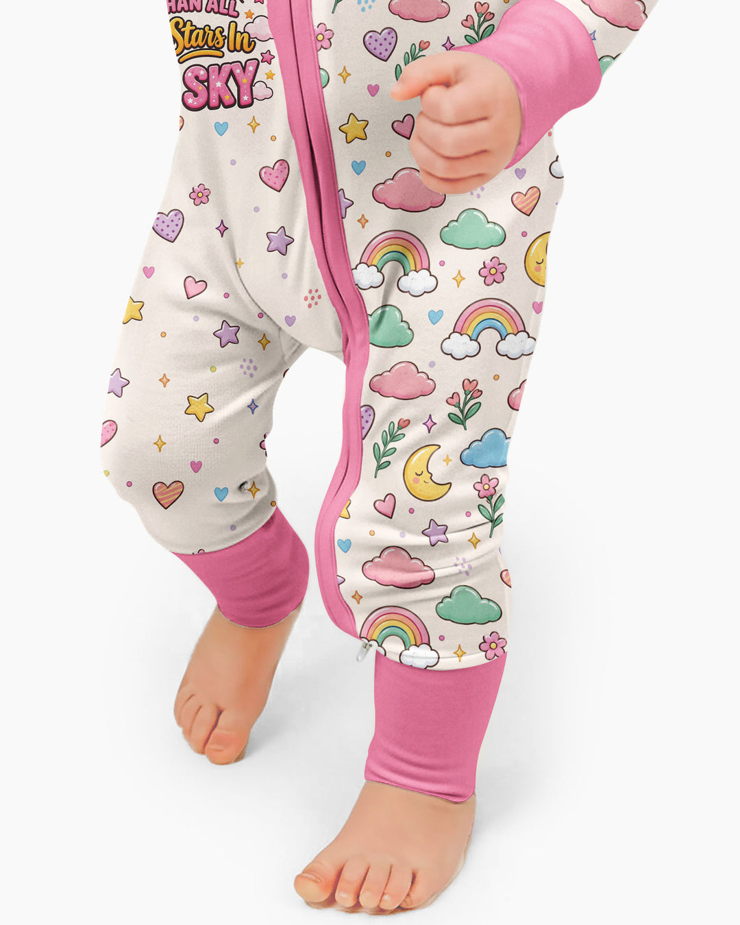 My Grandma Loves Me More Than All The Stars Bamboo Convertible Zippy