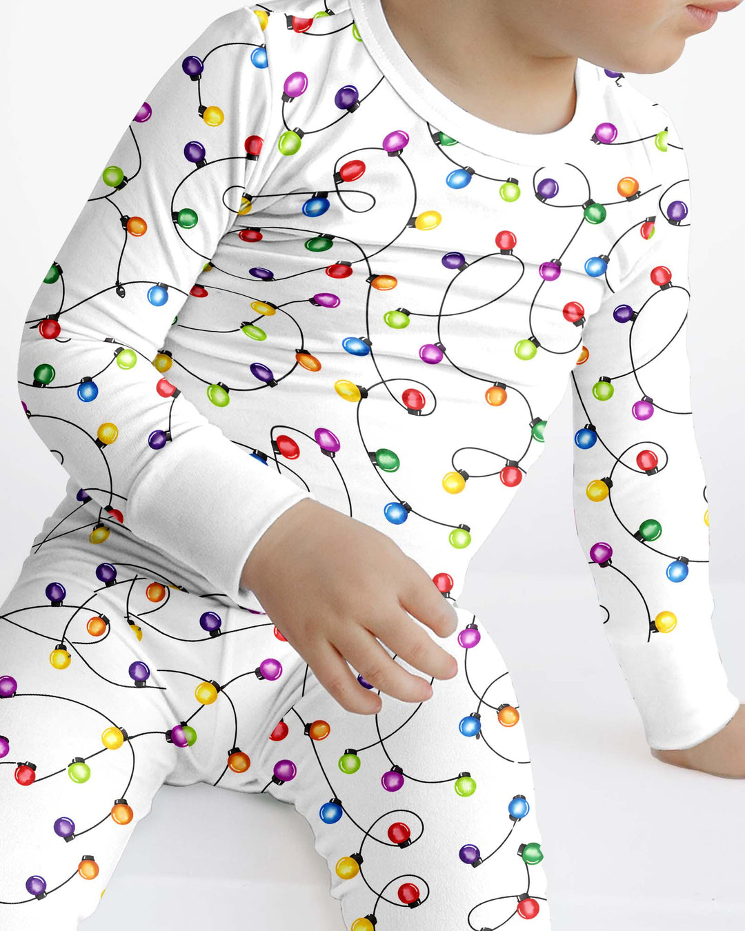 Template Bamboo Two Piece Long Sleeve Pyjamas Set