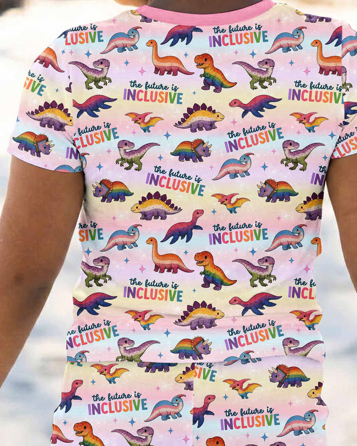 The Future is Inclusive Bamboo Two Piece Short Sleeve Pajama Set