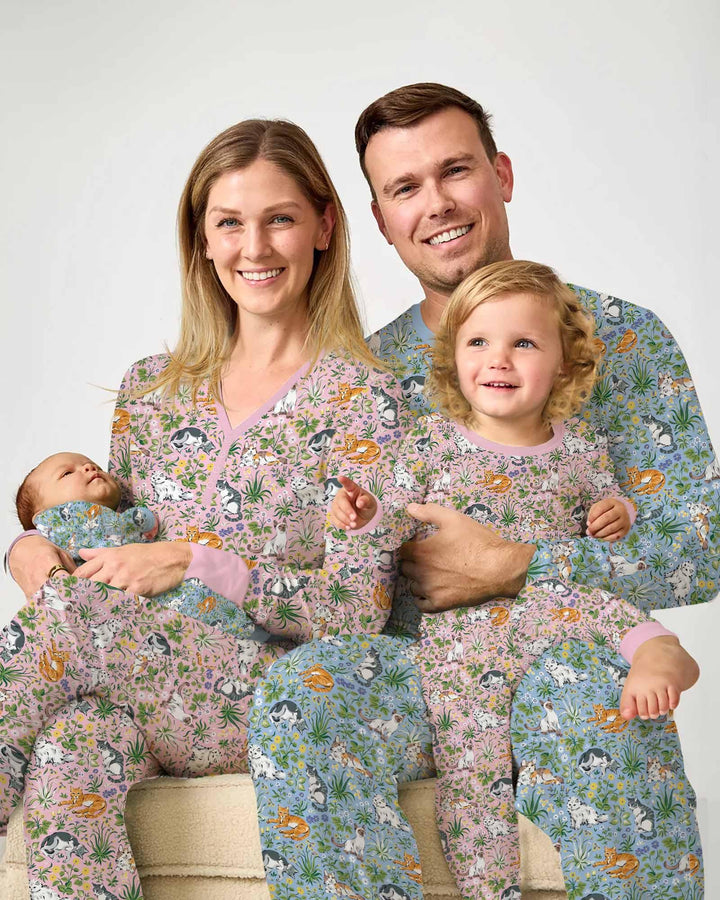 Kitten Garden Family Matching Bamboo Convertible Zippy