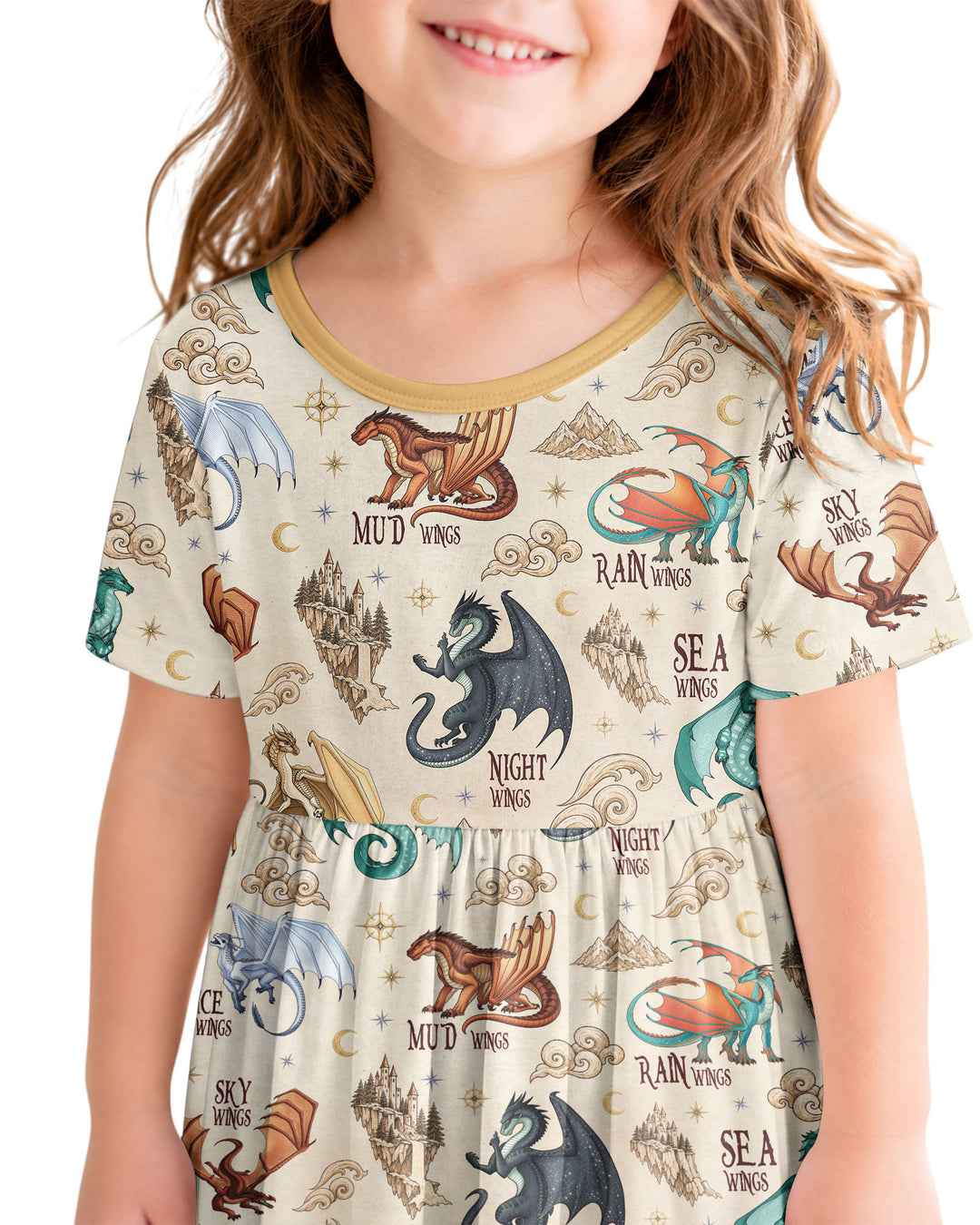 Elemental Dragons Bamboo Twirl Dress