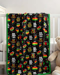 God Says I Am Juneteenth Blessings Bamboo Blanket