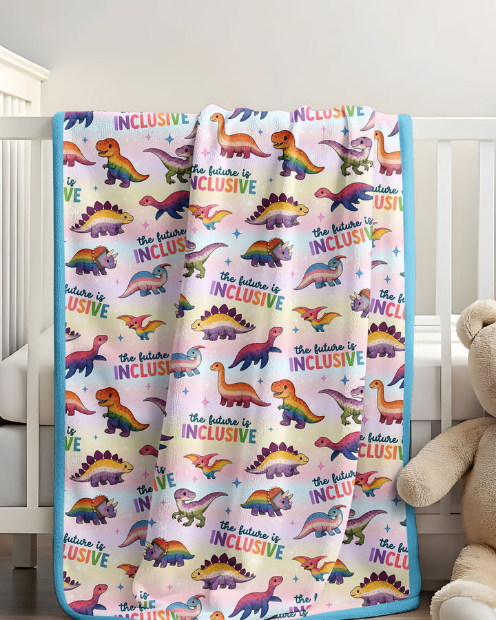 The Future is Inclusive Bamboo Blanket