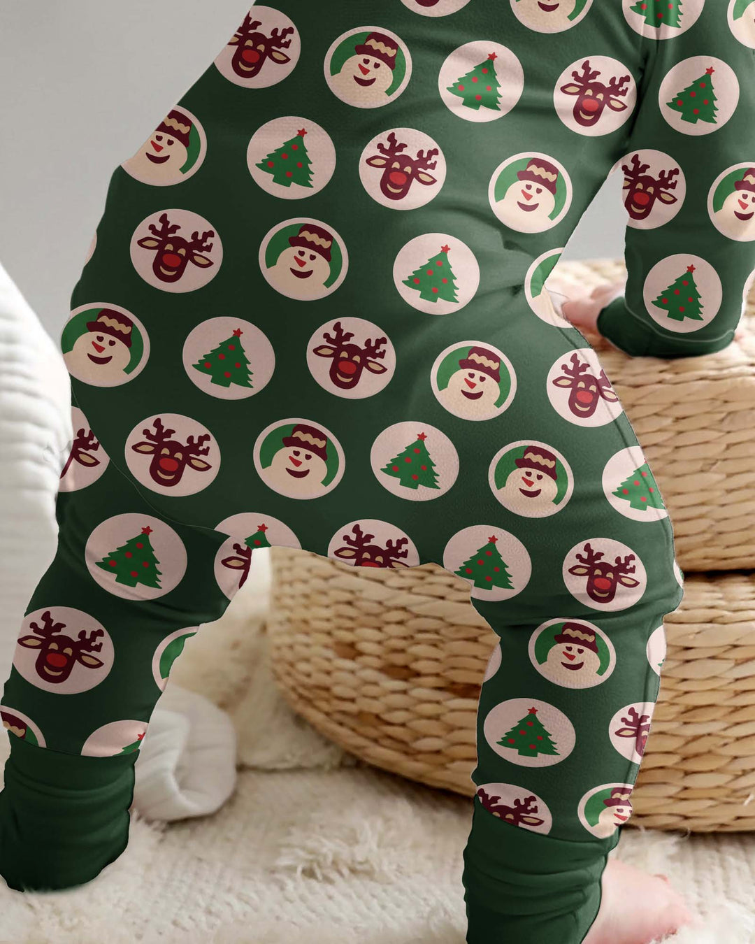 Christmas Dinner Bamboo Convertible Zippy