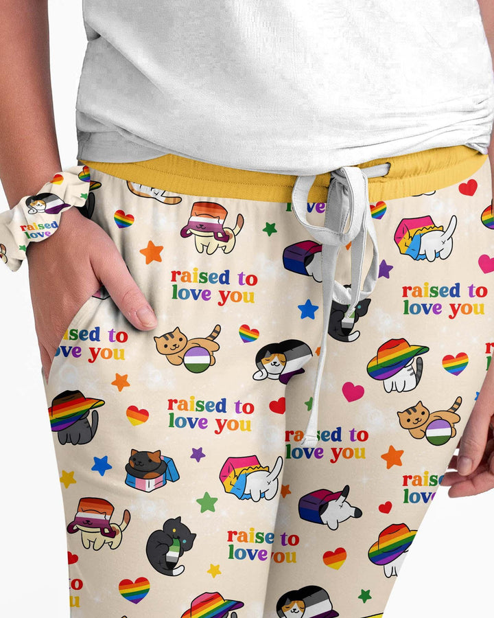 Rainbow Paws Family Matching Bamboo Women Pajama Set