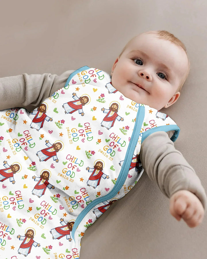 Jesus Loves Me Bamboo Sleep Bag