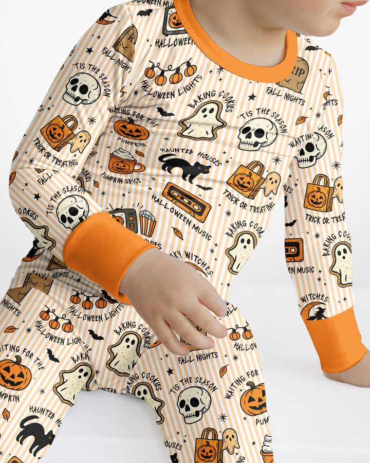 Tis' The Season Bamboo Two Piece Long Sleeve Pajama Set