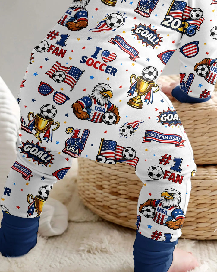 USA Soccer 2026 Party Bamboo Convertible Zippy