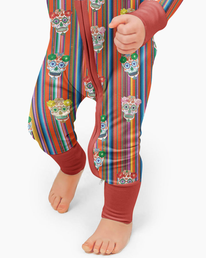 Day of the Dead Vintage Bamboo Convertible Zippy