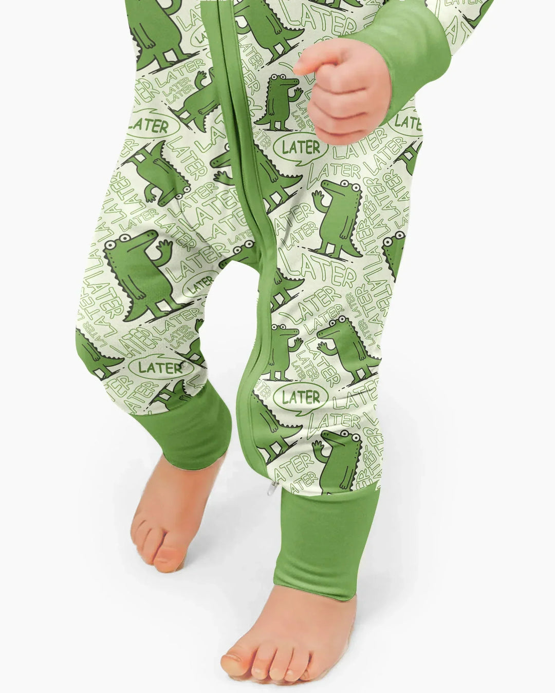 See you later, alligator! Bamboo Convertible Zippy