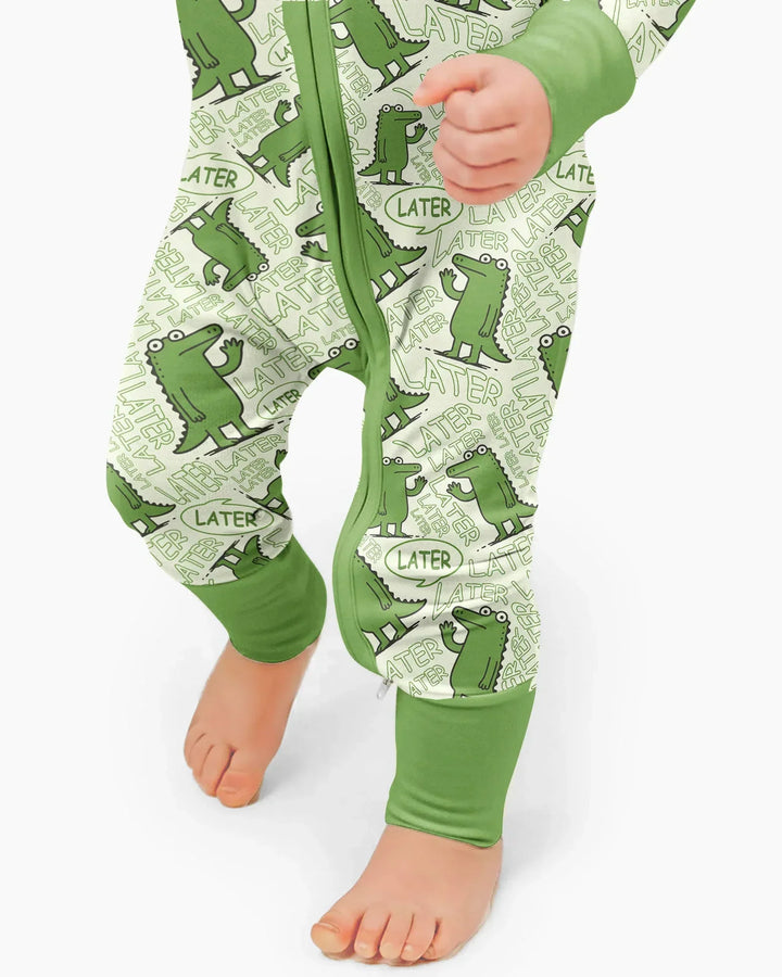 See you later, alligator! Bamboo Convertible Zippy